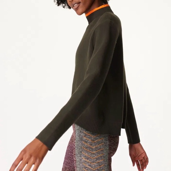 Sweaty Betty Sweaters - Sweaty Betty Serenity Jumper Sweater Women Size S pullover Knit Dark Green